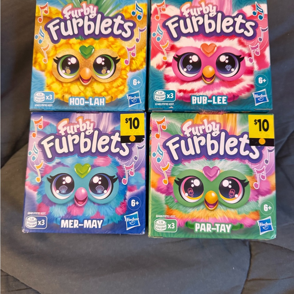 Hasbro Furby Furblets Colorful Playset